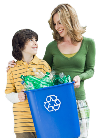 mother-son-recycling